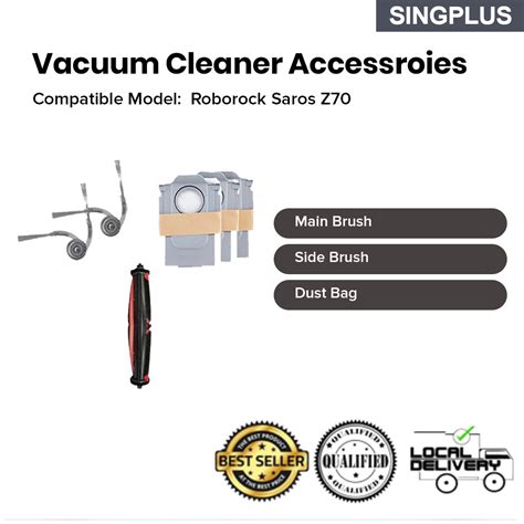 Roborock Saros Z70 Accessories for Vacuum Cleaner | Compatible Filters ...