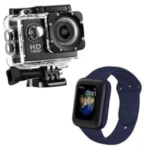 Techking ( Combo Pack 1080p Sports Waterproof Action Camera, Bluetooth ...