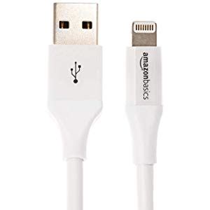 AmazonBasics Amazon Basics USB A to Lightning MFi Certified Charging ...