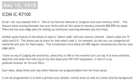 Image result for Icom IC-R7100