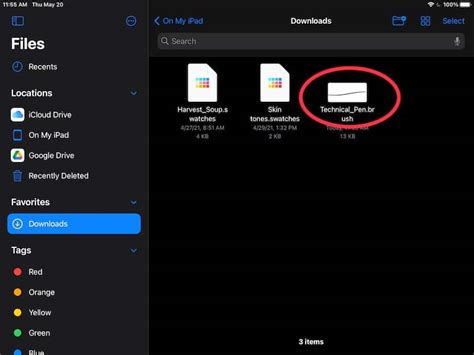 How to Export Procreate Files with Layers 的图像结果