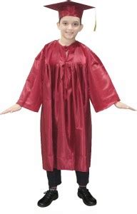 KAKU FANCY DRESSES Graduation Gown Costume for Convocation -Maroon, 7-8 ...