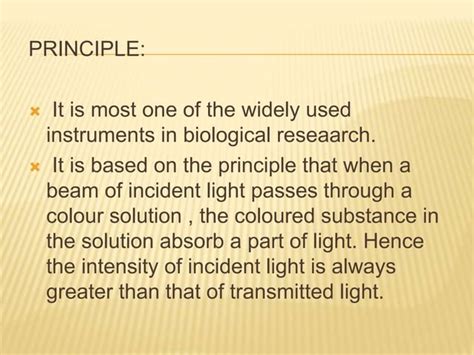 Colorimetry | PPT
