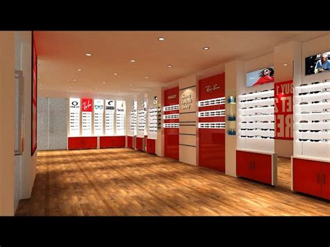 Optical Showroom Designing Interior With 3D - Optical Showroom Design ...