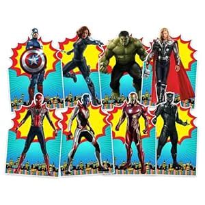 Suruchi Strokes Avengers Happy Birthday Theme Party Decoration Items ...