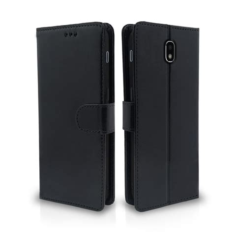 Pikkme Samsung Galaxy J7 Pro Flip Case Leather Finish | Inside TPU with ...