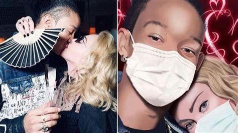 Madonna snogs boyfriend Ahlamalik Williams and gushes about love as he ...
