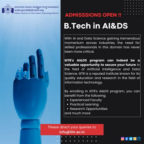 B.Tech in AI & DS | IIIT Raichur