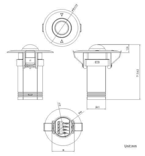 PIR-045 Photoelectric Motion Sensor - Mean Well | Mouser