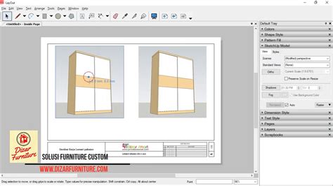 Sketchup Layout Tutorial 的图像结果