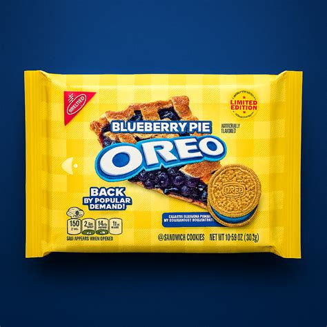 Oreo Brings Back Blueberry Pie Flavor for Limited-Time Release