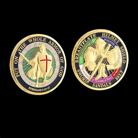 Buy Put on The Whole Armor of God Challenge Coin Online at desertcartINDIA