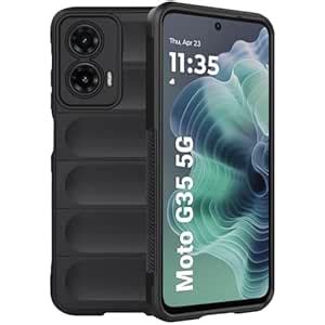 TheGiftKart Liquid Silicon Back Cover Case for Motorola Moto G35 5G ...