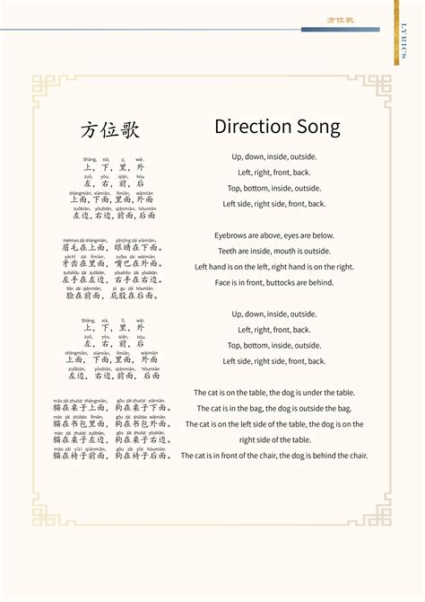 Compass Direction Song 的图像结果