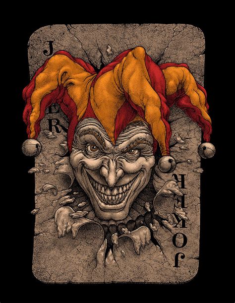 Joker Playing Card Tattoos