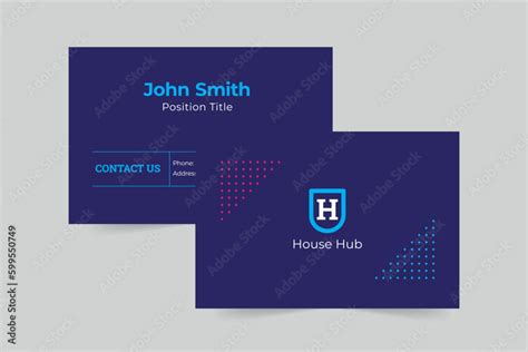 Business Card Template with House Outline 的图像结果