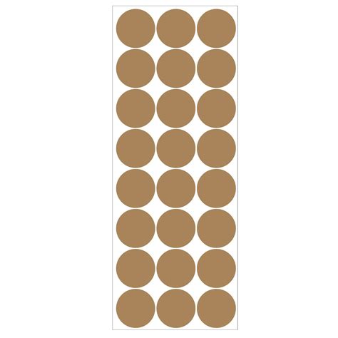 Buy Color Coding Dot Labels, 1 inch Round Stickers, 24 pack, Permanent ...