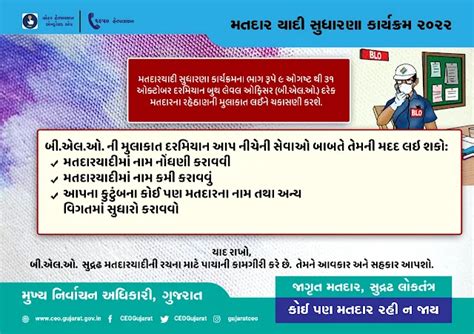 Matdar Yadi Sudharna Karyakram 2021 (Voter Brief Reform Program ...