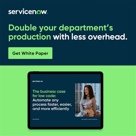 ServiceNow Low Code 的图像结果