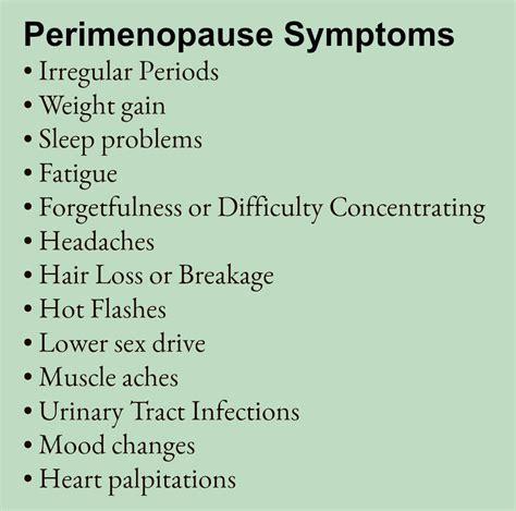 Managing Perimenopause Symptoms