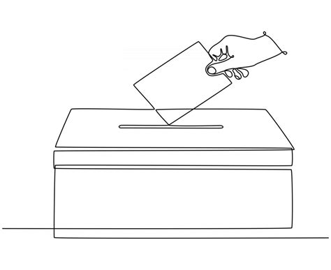 Voting Booth Line Drawing 的图像结果