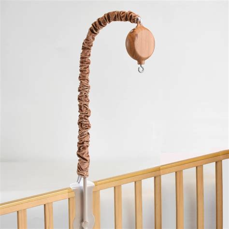 HLEEDUO Baby Mobile arm with Music Box Motor， Crib Mobile arm with ...