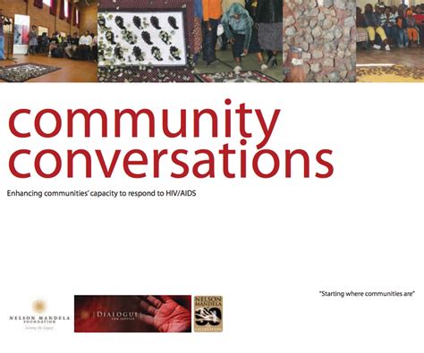 Community Conversations: Communities Embracing Each Other – 2009 ...