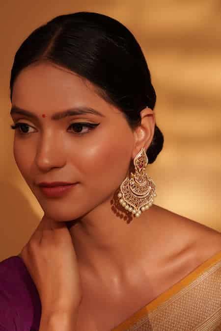 Zevar by Geeta | Designer Jewellery, Earrings, Bangles | Aza Fashions