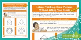 Lateral Thinking: Flower Triangles (teacher made) - Twinkl