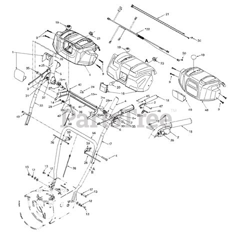 Columbia 90026 PC (31AH54K3897) - Columbia 26" Snow Thrower (2011 ...