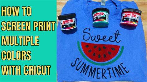 Image result for Screen Printing Multiple Colors Same Design
