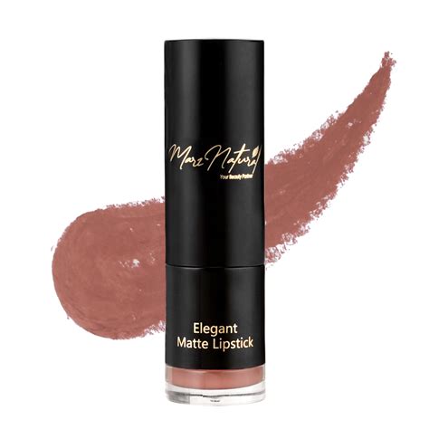 Caramel Nude - Elegant Matte Lipstick – Marz Natural