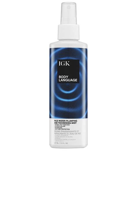 IGK Body Language Rice Water Plumpling & Thickening Mist | REVOLVE