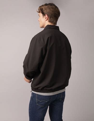 Buy American Eagle Men Black Jackets Online - 40002374