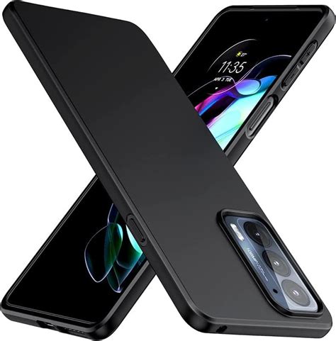 Amazon Basics Back Case Cover for Motorola Edge 30 5G (TPU + PC ...