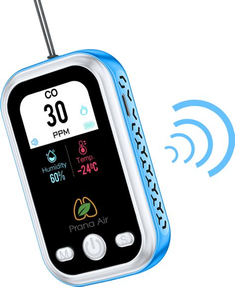Prana Air Nano CO Monitor | Portable, Affordable, Highly Accurate