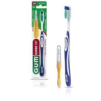 Sunstar Gum Super Tip Toothbrush With Proxabrush Go-Betweens Cleaners ...