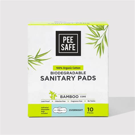 Sanitary Pads & Biodegradable Options | Pee Safe