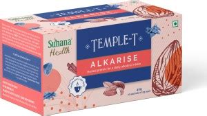 SUHANA TEMPLE-T Alkarise 40G Herbal Tea Bags Box Price in India - Buy ...