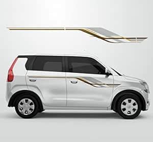 Body Graphics Sticker Compatible with Maruti Wagonr 2019-Present (GL ...