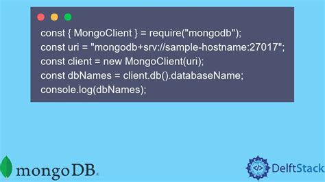 Image result for MongoDB Connection String