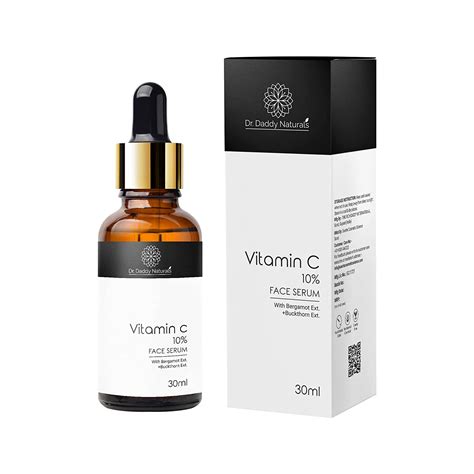Dr. Daddy Natural's Vitamin C Face Serum With Hyaluronic Acid - Skin ...