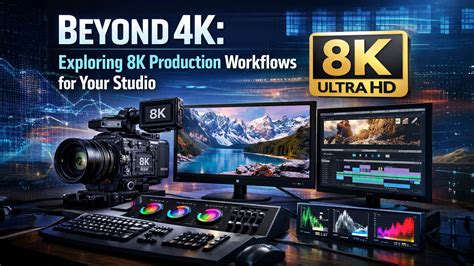 Beyond 4K: 8K Studio Workflow Solutions | GoLive eTechnologies India