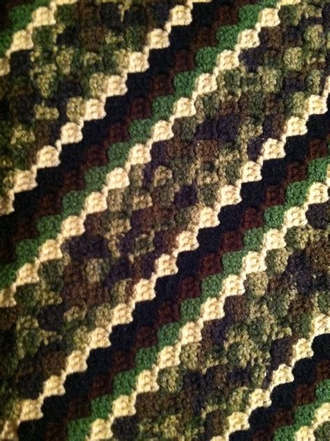 Camouflage Crochet Blanket Pattern - Pattern Matching Algorithms