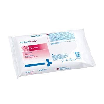 Octenisan Body Cleaning Wipes/Disinfection Mitts : Amazon.in: Health ...