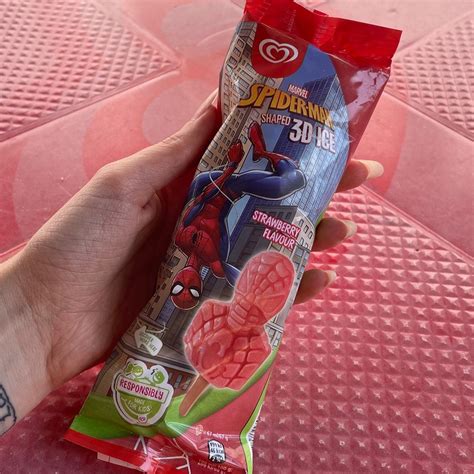 Spiderman 3D ice from Algida - Vegan Product Reviews & Ratings | abillion