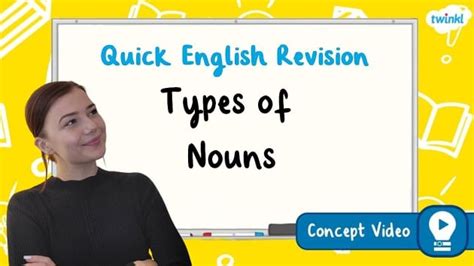 Types of Nouns | KS2 English Concept Video