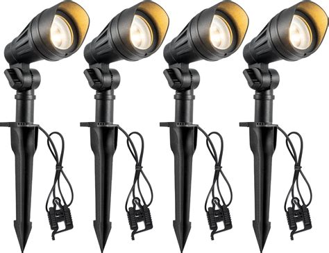 EDISHINE Low Voltage LED Landscape Lights with 35° Beam Angle, 3.2W ...