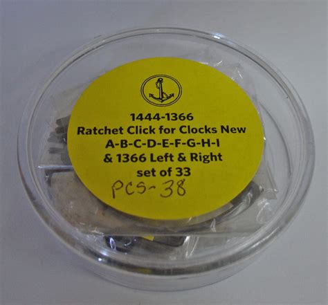 Image result for Click Spring Clock Parts