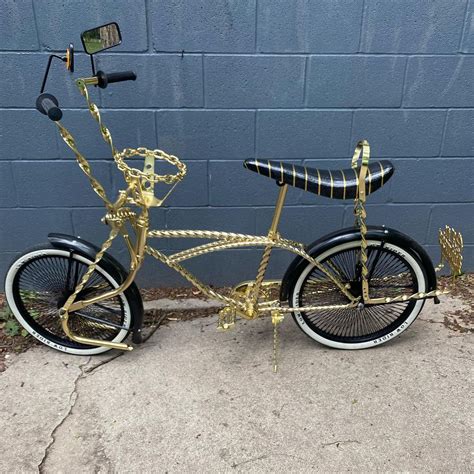 Lowrider Bikes Gold